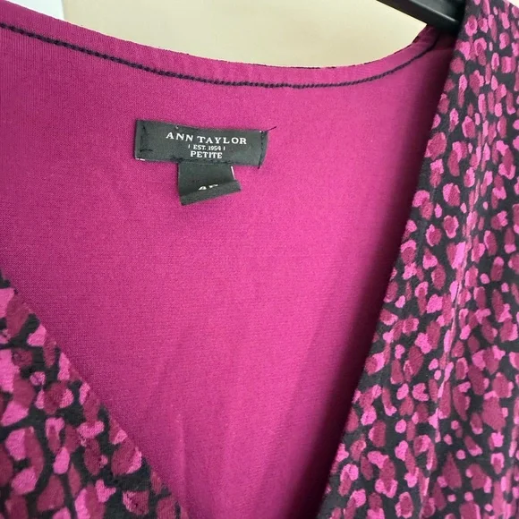 Ann Taylor Pink and Black Sleeveless Sundress - Picture 2 of 4